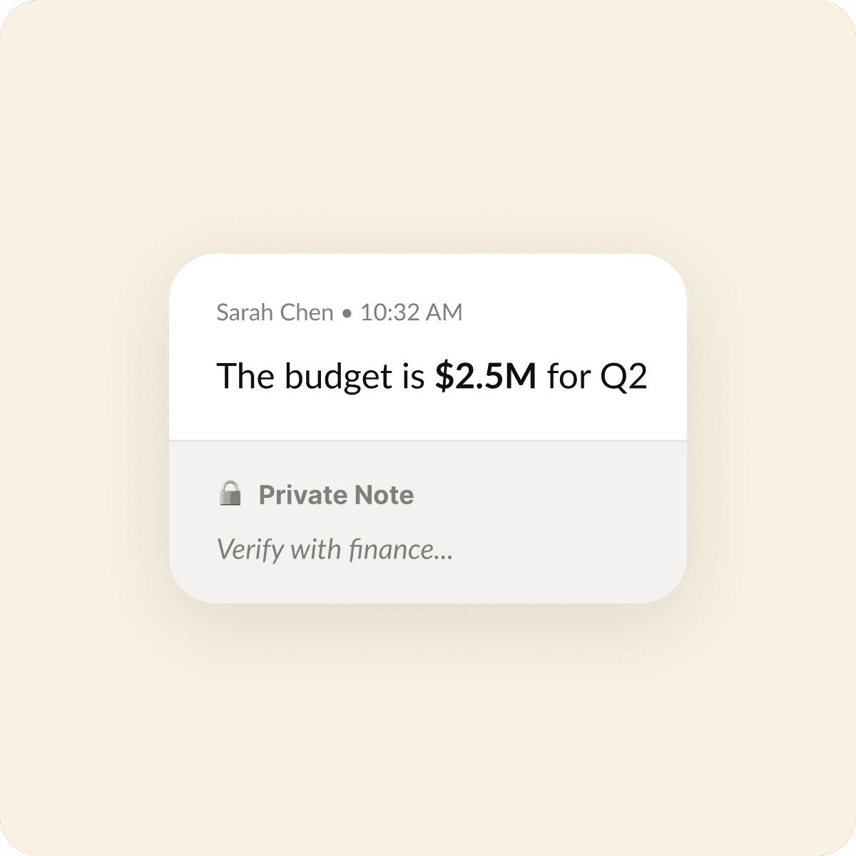 Highlight and Take Private Notes