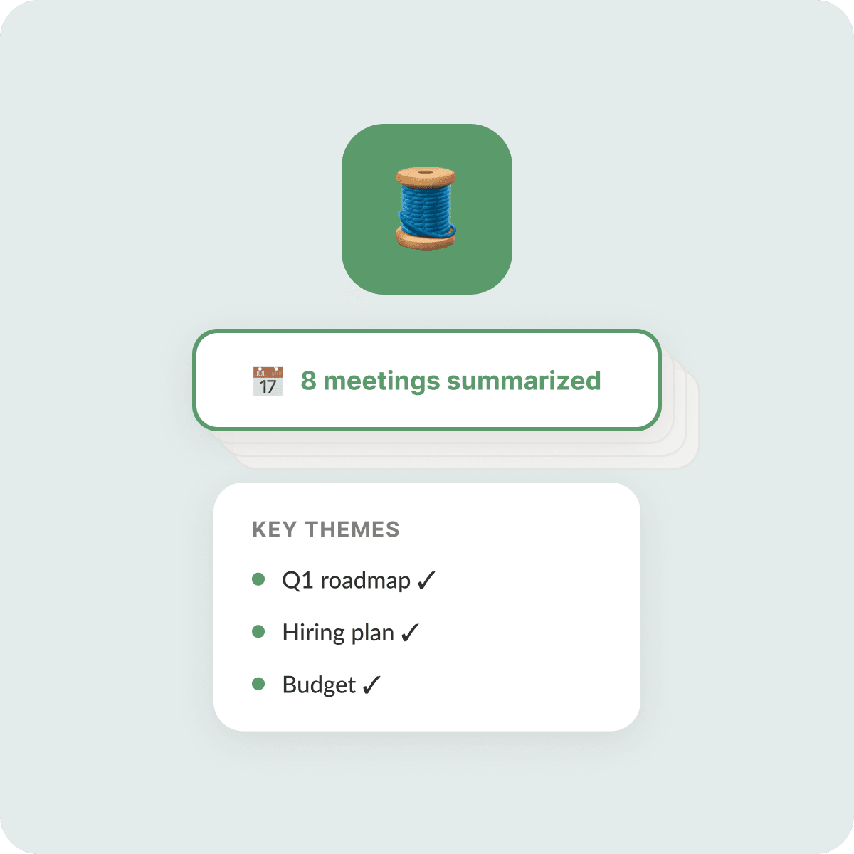 Summarize Meeting Threads