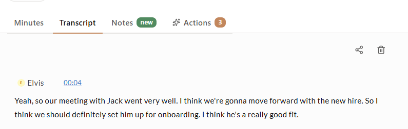Meeting Transcription Demo